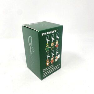 Starbucks Bearista Surprise Reusable Hot Cup Lid Stopper Keychain Mystery Box